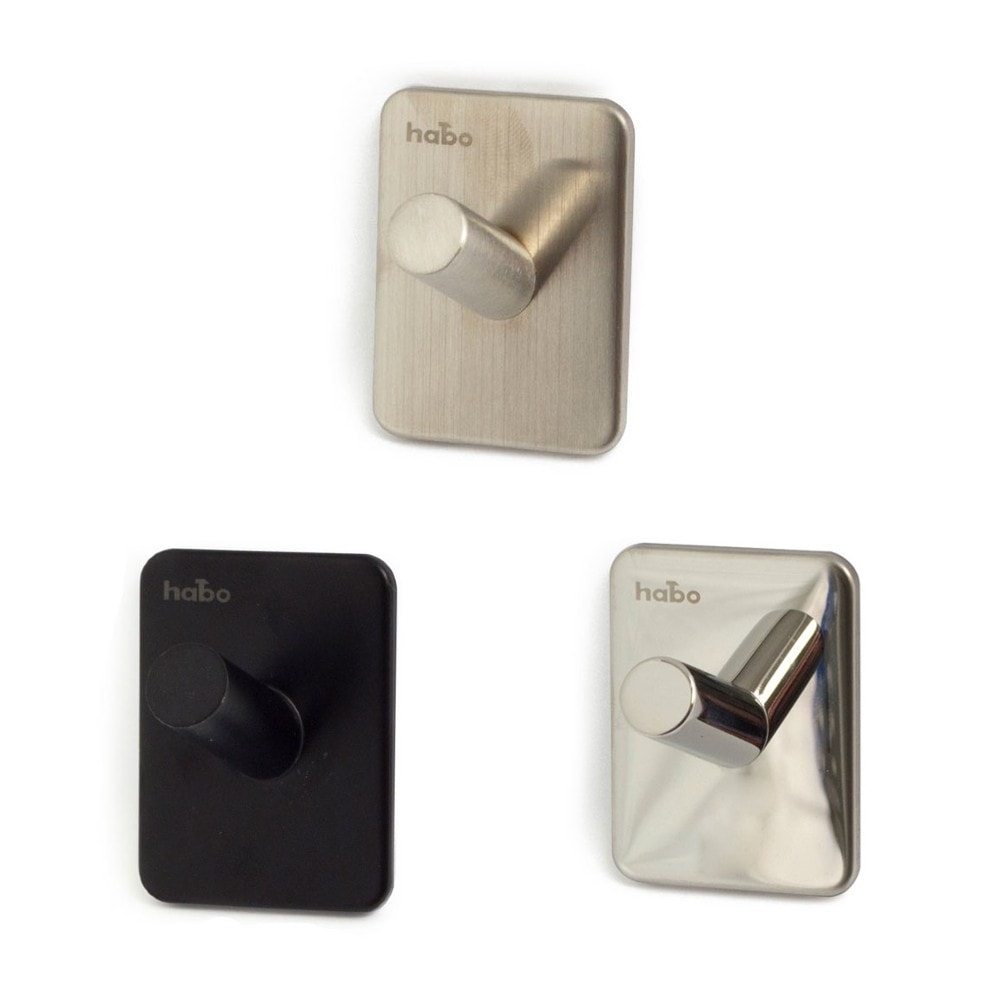 Habo Edge Håndklædekrog Enkelt Selvklæbende