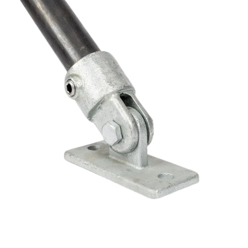 Clarrods Clamps CL169 justerbart basebeslag Ø33,7 mm - Stilladser, Stiger & Stilladser
