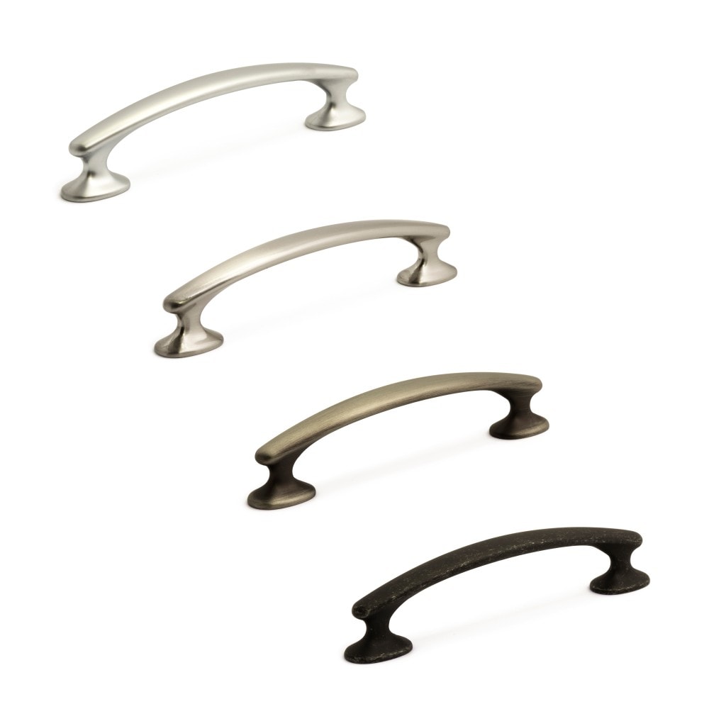 Habo Møbelgreb Cc96 2Stk Molly Børstet Tin