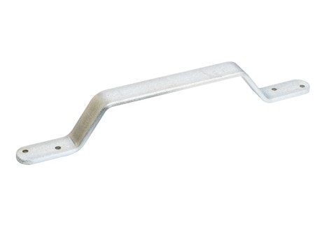 Svalk bøjlegreb 275 x 25 x 5 mm. Galvaniseret stål
