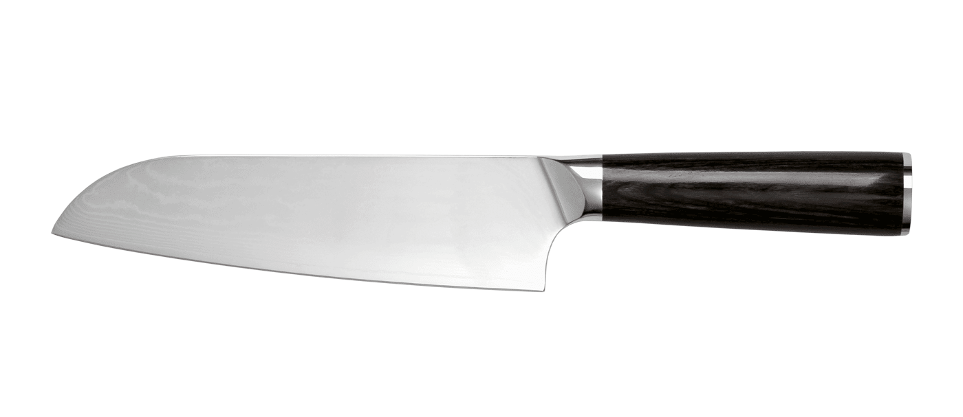Pepper Damaskus Santoku kniv VG10 18 cm