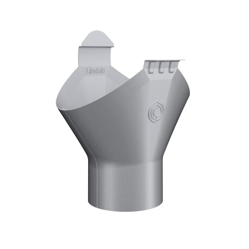 Lindab Rainline OMV tudstykke i sort til 100 mm nedløb 150 mm