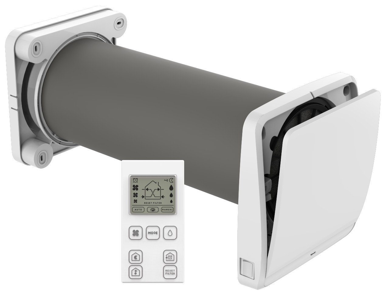 Klimair UNO KLIMA Remote 160RE ventilation med varmegenvinding