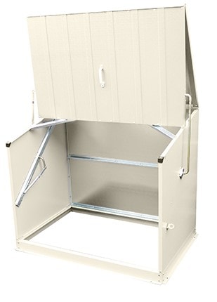 GOP Stowaway opbevaringsboks cremehvid L1380 x B890 x H1130 mm