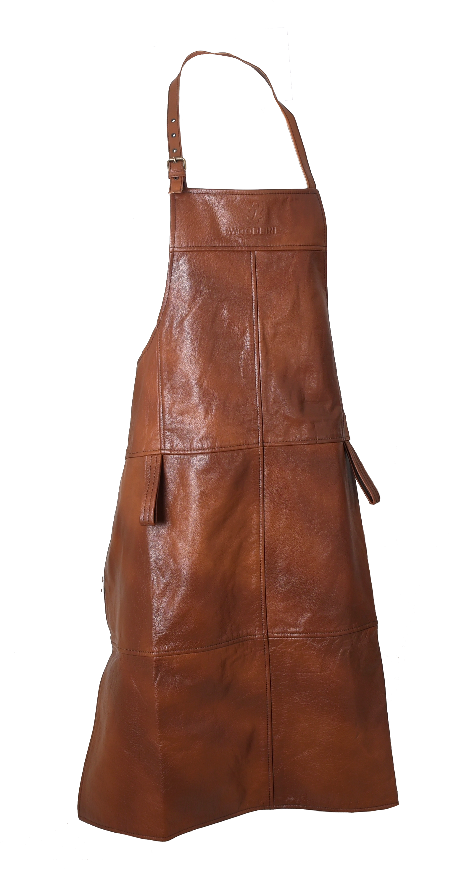 Woodline Læderforklæde Bøffel Lys