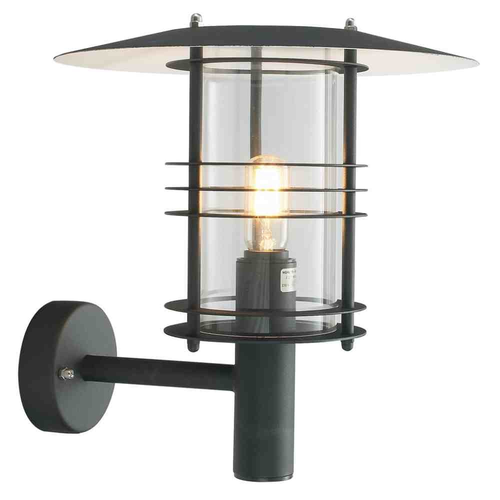 Norlys Stockholm Big galvaniseret væglampe E27 IP54