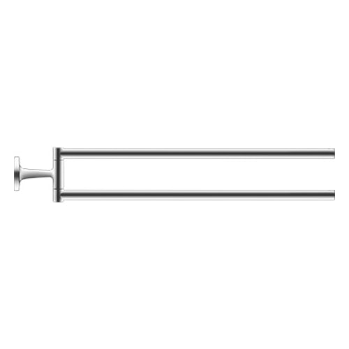 Duravit Starck T håndklædeholder med 2 svingbare arme i krom