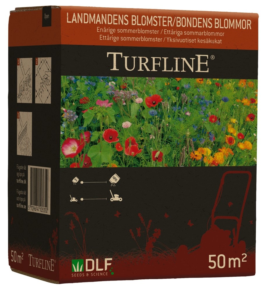 Turfline Landmandens Blomster blomsterfrø 0,5 kg