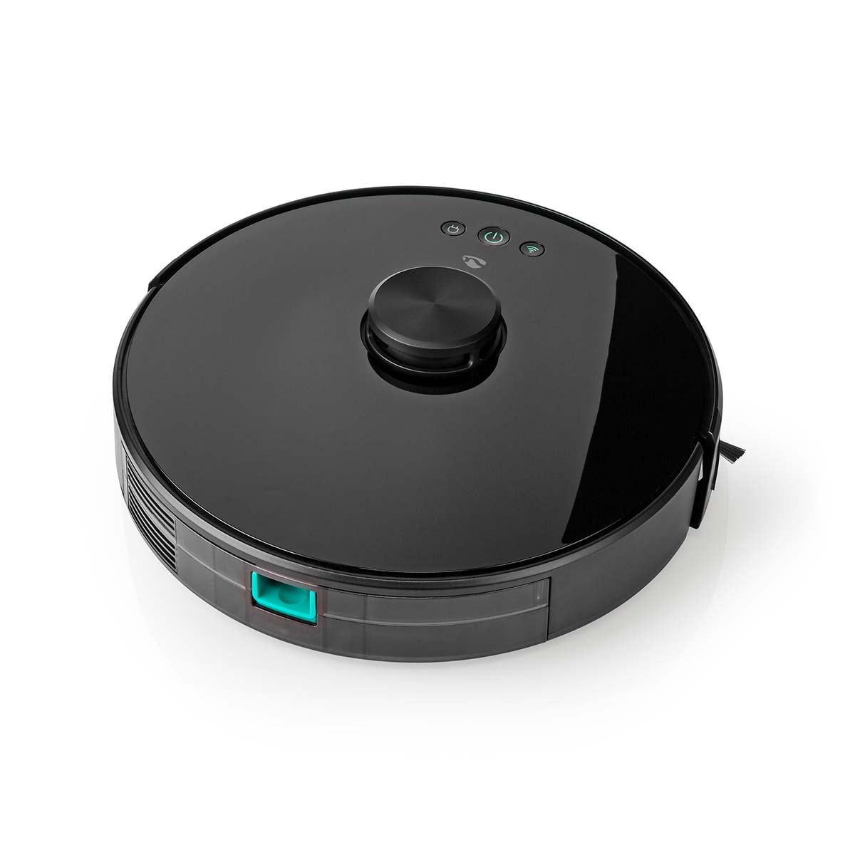 Nedis SmartLife 3-i-1 robotstøvsuger sort Wi-Fi drifttid op til 120 min
