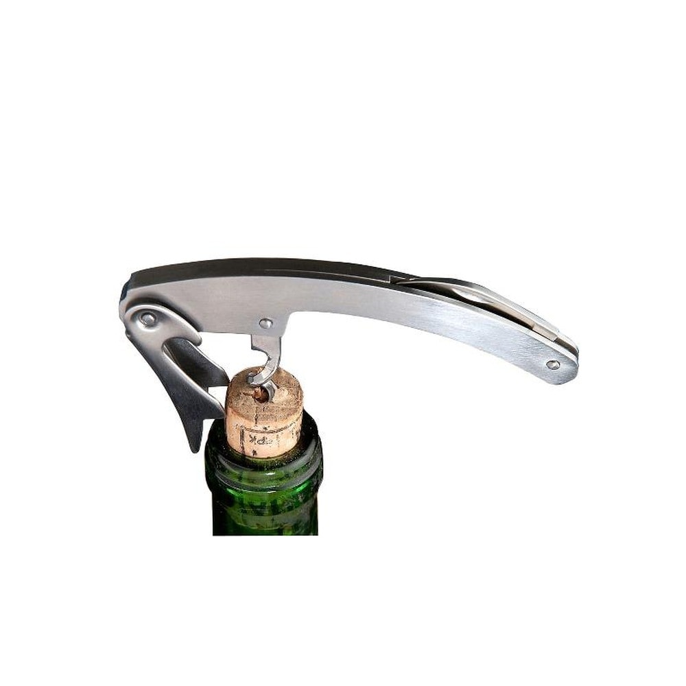 Funktion tjenerværktøj 3-i-1 med kniv, proptrækker og oplukker