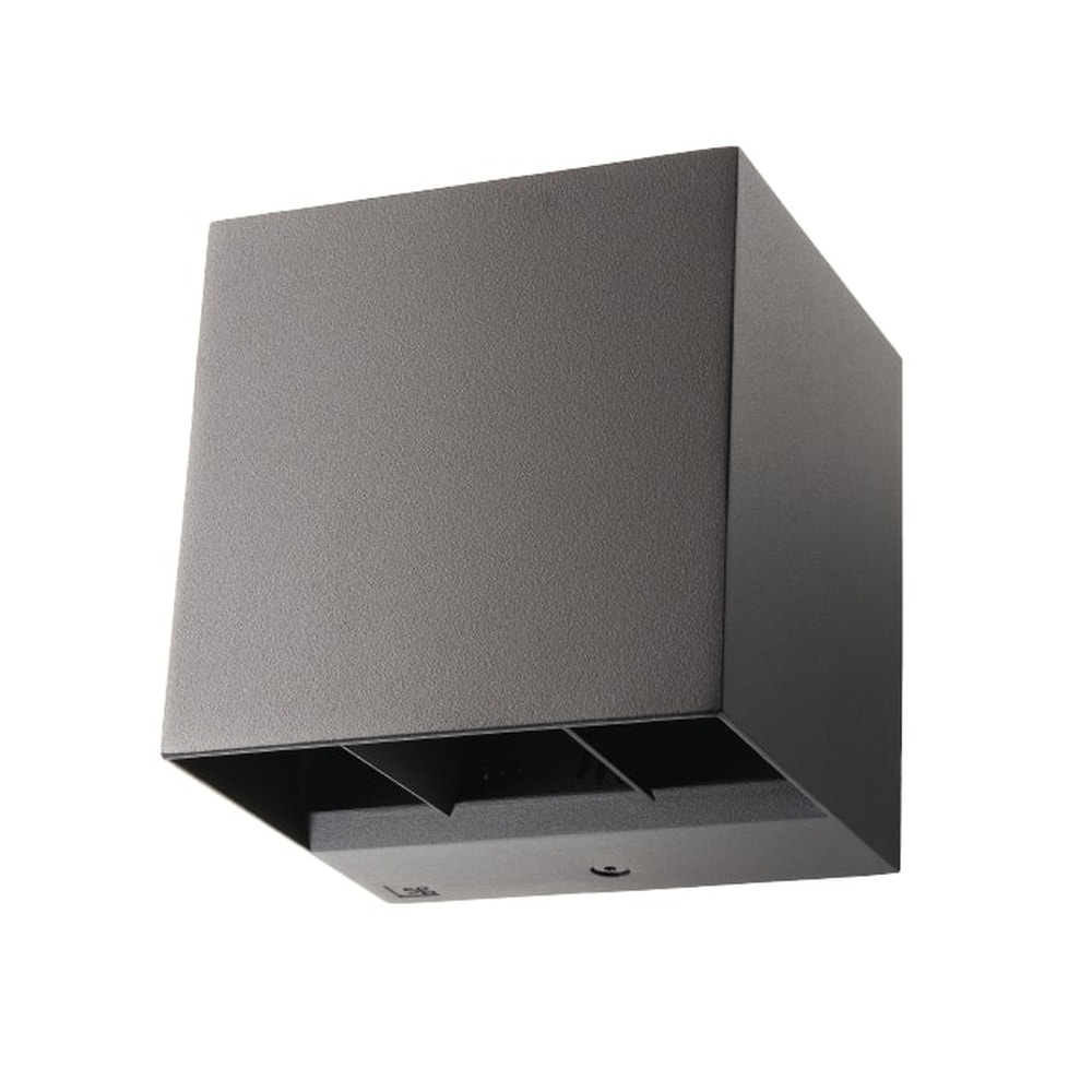 SG Artes LED væglampe i grafit 8W 3000K IP65