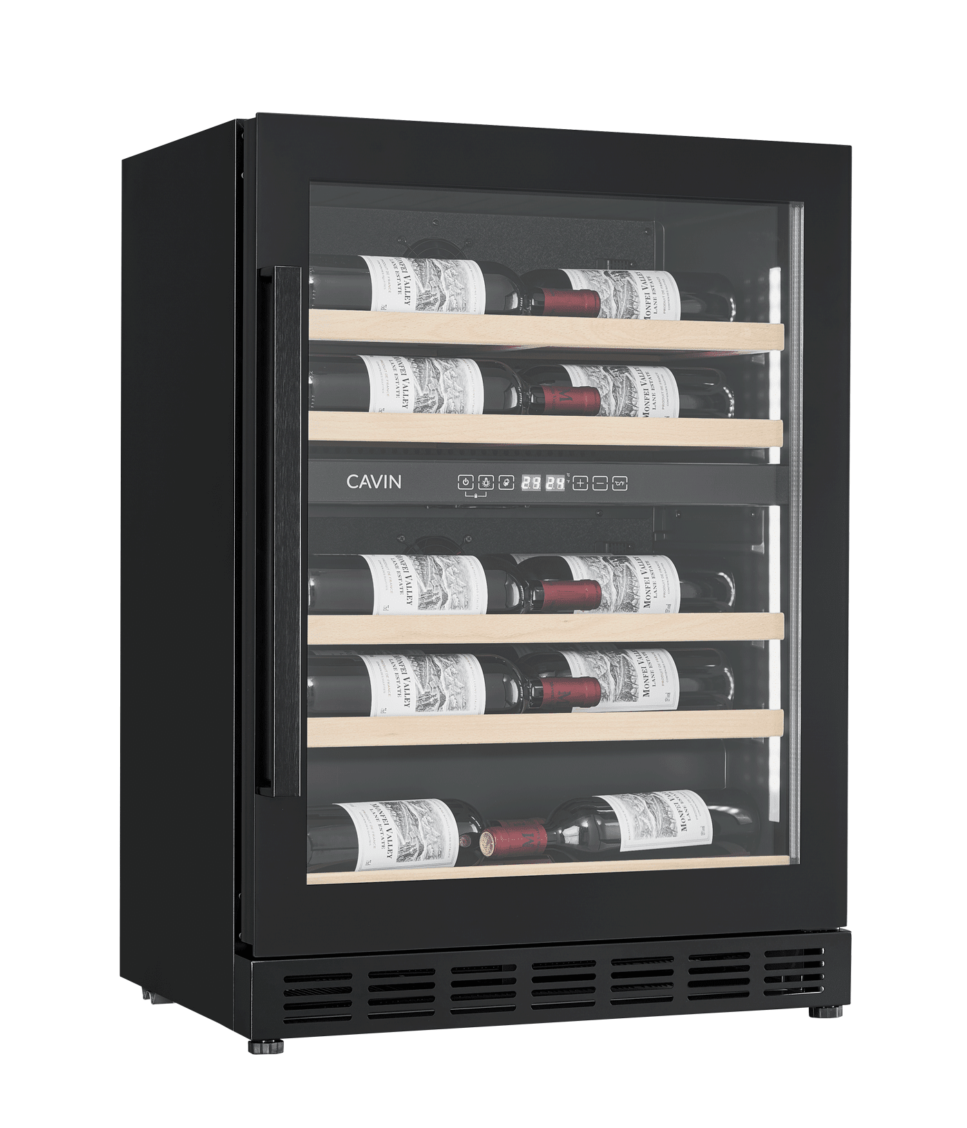Cavin Artic Collection 60D Shallow vinkøleskab til indbygning 2 zoner 18 flasker