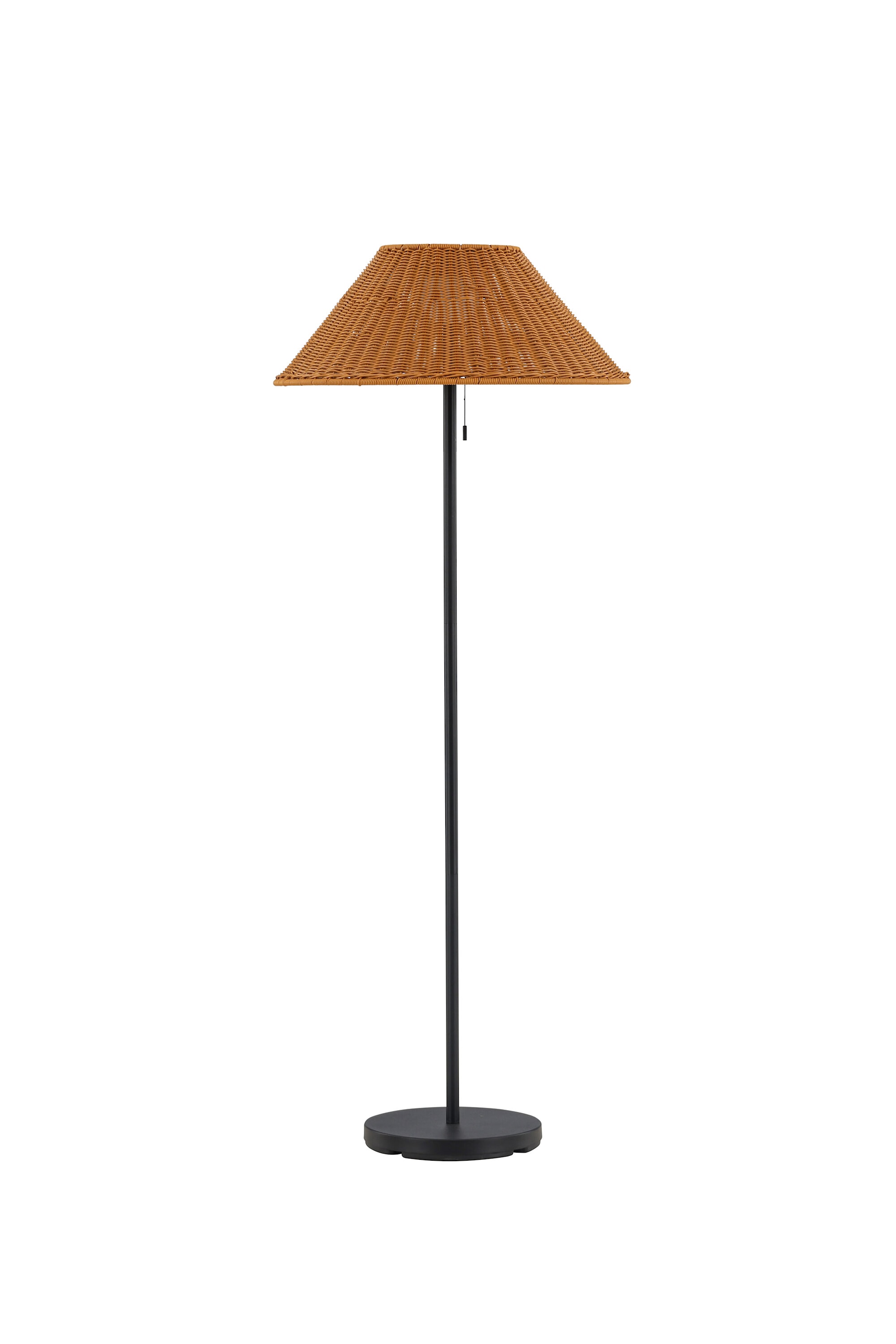 Venture Design Mabis gulvlampe i brun/sort Ø60 x 150 cm
