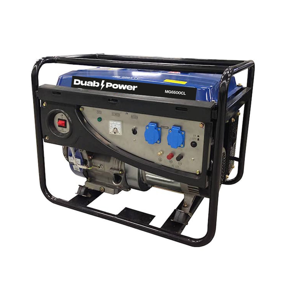 Duab-Power Generator MG6500CL 1-faset Benzin