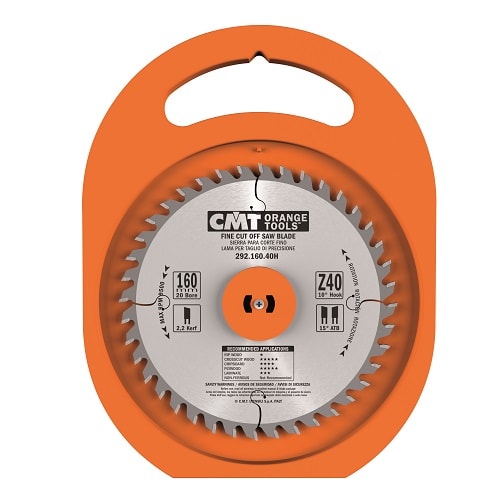 CMT rundsavsklinge 184 x 2,6 x 16 mm. m/40 tænder