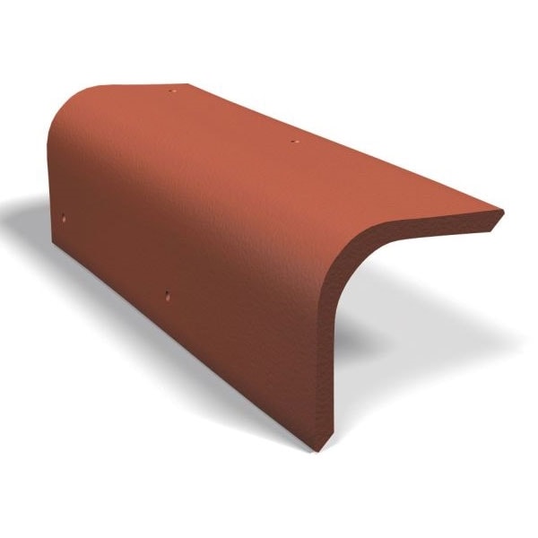 Benders Exklusiv 1K teglrød vindskedebeslag højre/venstre