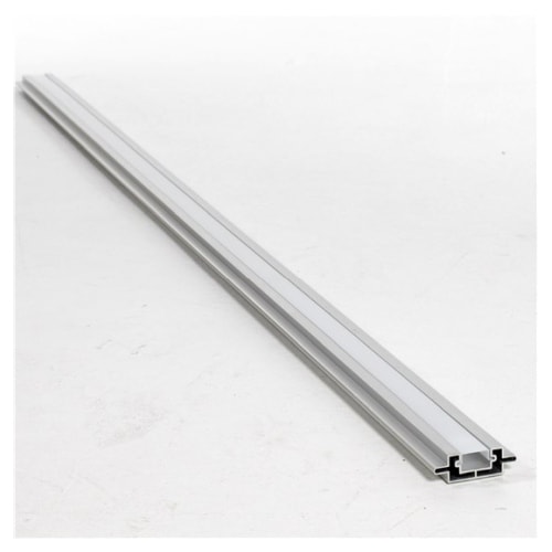 Kirkedal Hegn Alu Design LED skinne PVC alu 77 x 24 x 1800 mm