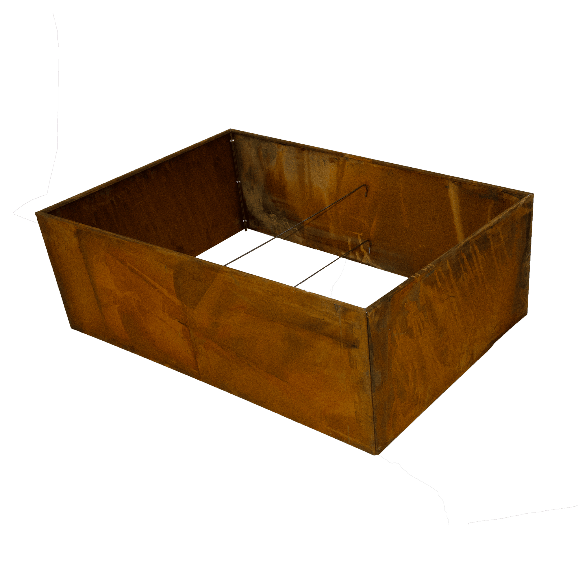 Hortus højbed corten 2 mm uden bund 120 x 80 x 40 cm