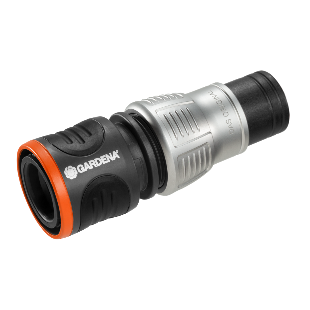 Gardena Premium slangekobling med vandstop