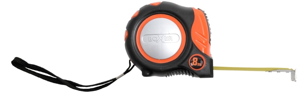 Boxer® tape measure with auto stop 8 meters