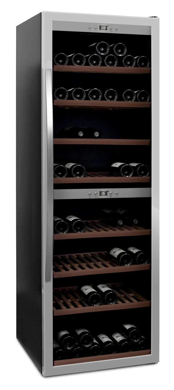 mQuvée Fritstående vinkøleskab WineExpert 180 Stainless