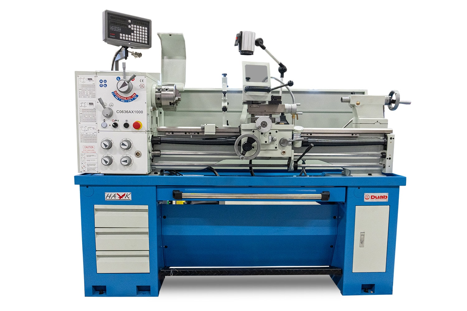 Hawk Metaldrejebænk CO636A Digital