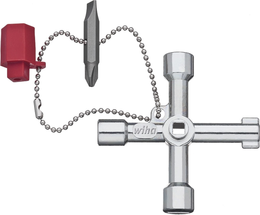 Wiha elskabsnøgle korsformet