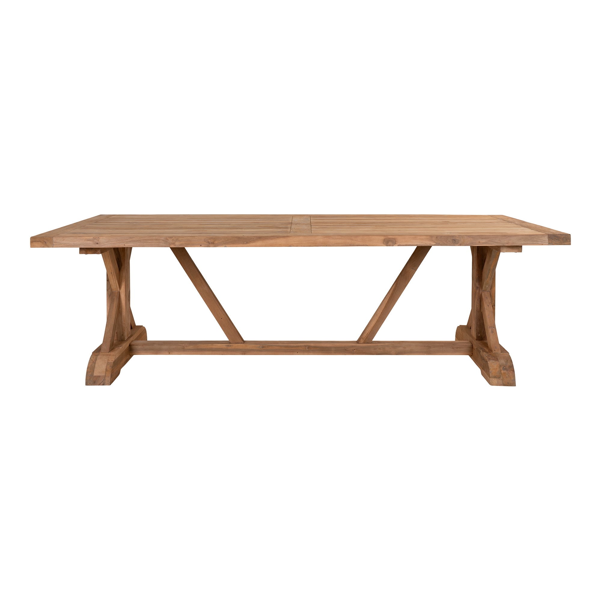 House Nordic Volos havebord/spisebord i teak 100 x 240 x 75 cm