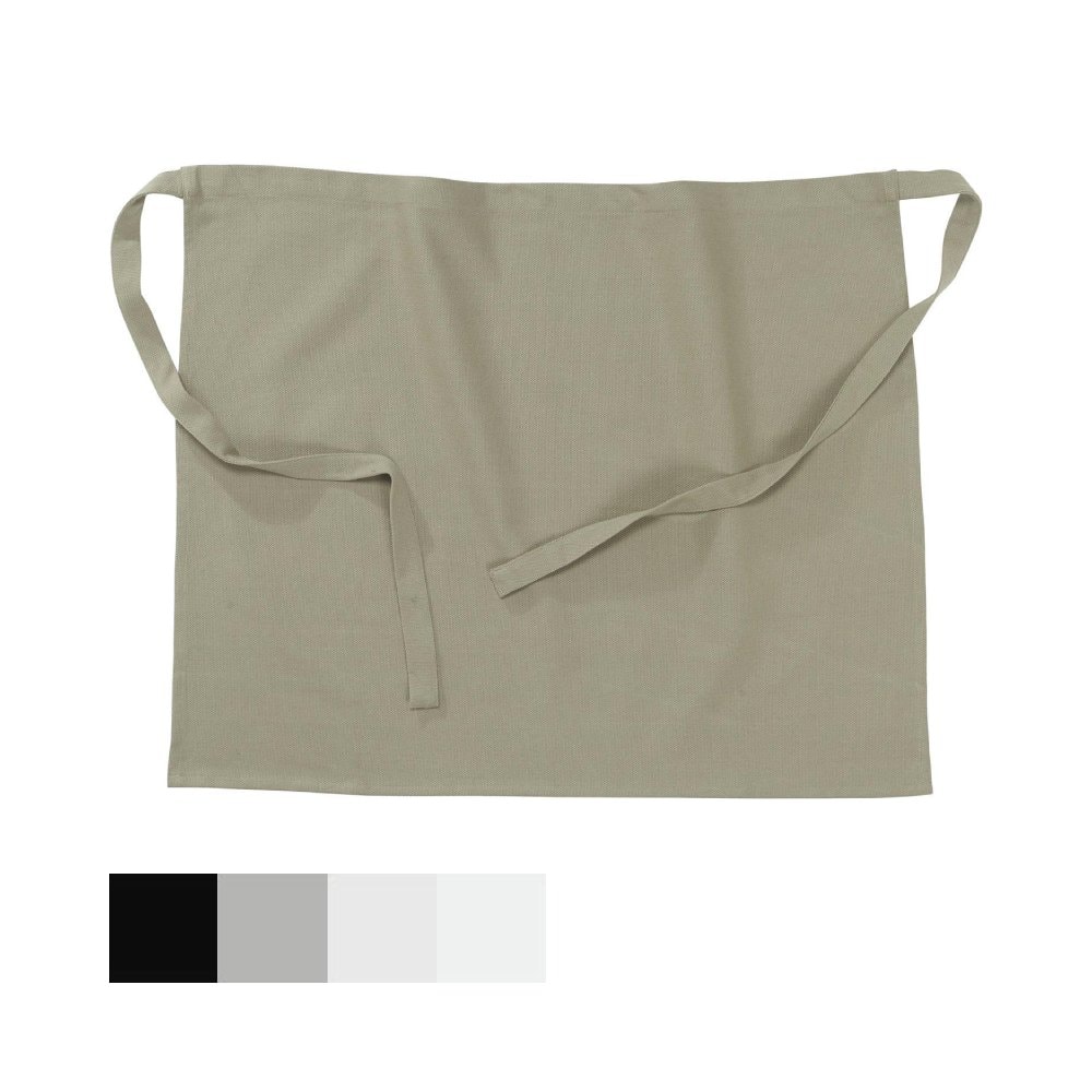 Svanefors Alba Bistro forklæde i grå 80 x 65 cm