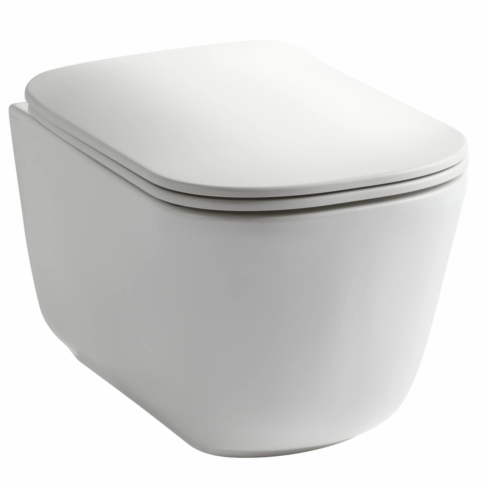 Lavabo TriBeCa Rimless væghængt toilet i hvid porcelæn uden skyllekant