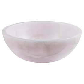 GemLook GL145 håndlavet håndvask i pink onyx Ø40 cm