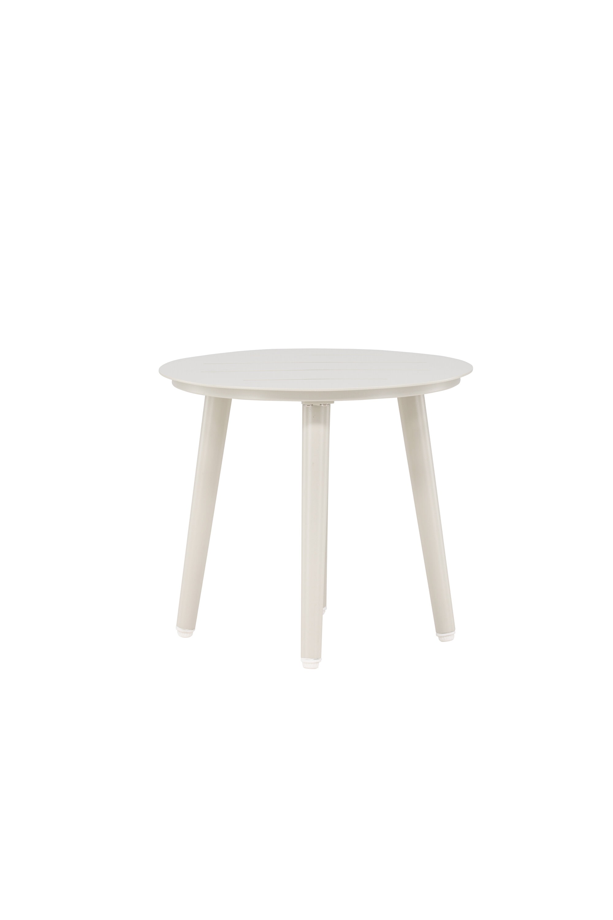 Venture Design Lina sidebord i beige Ø40 cm