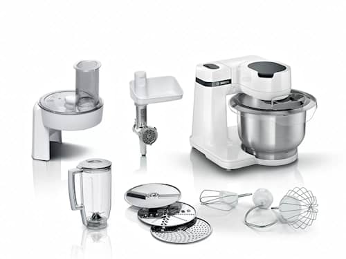 Bosch Serie 2 MUM køkkenmaskine med blender hvid/stål 700W MUMS2EW30