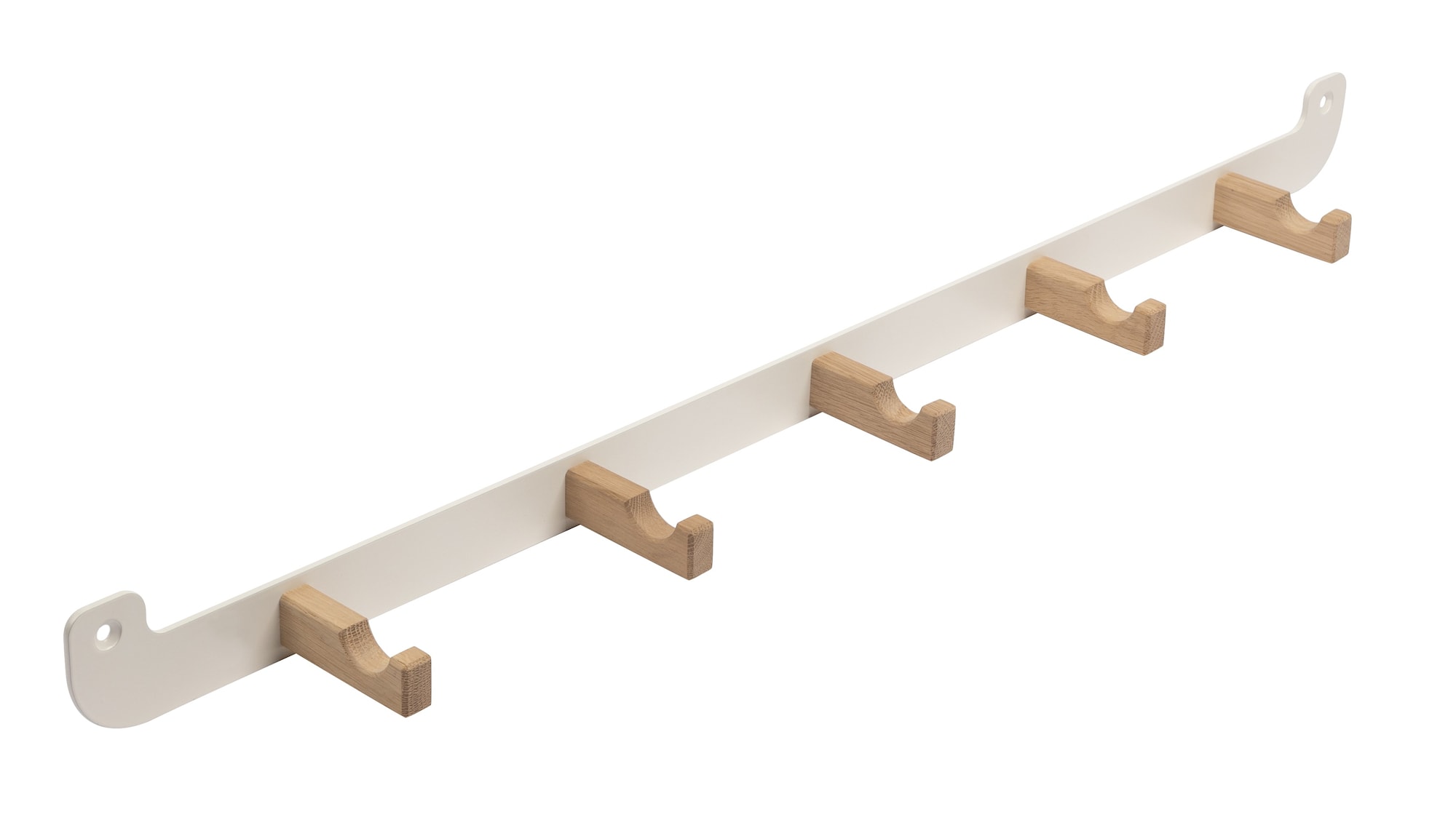 Lastein by Hoigaard Norline knagerække sort/sort 70 cm