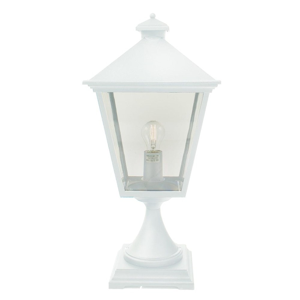Norlys London Big stolpelampe hvid E27 IP54