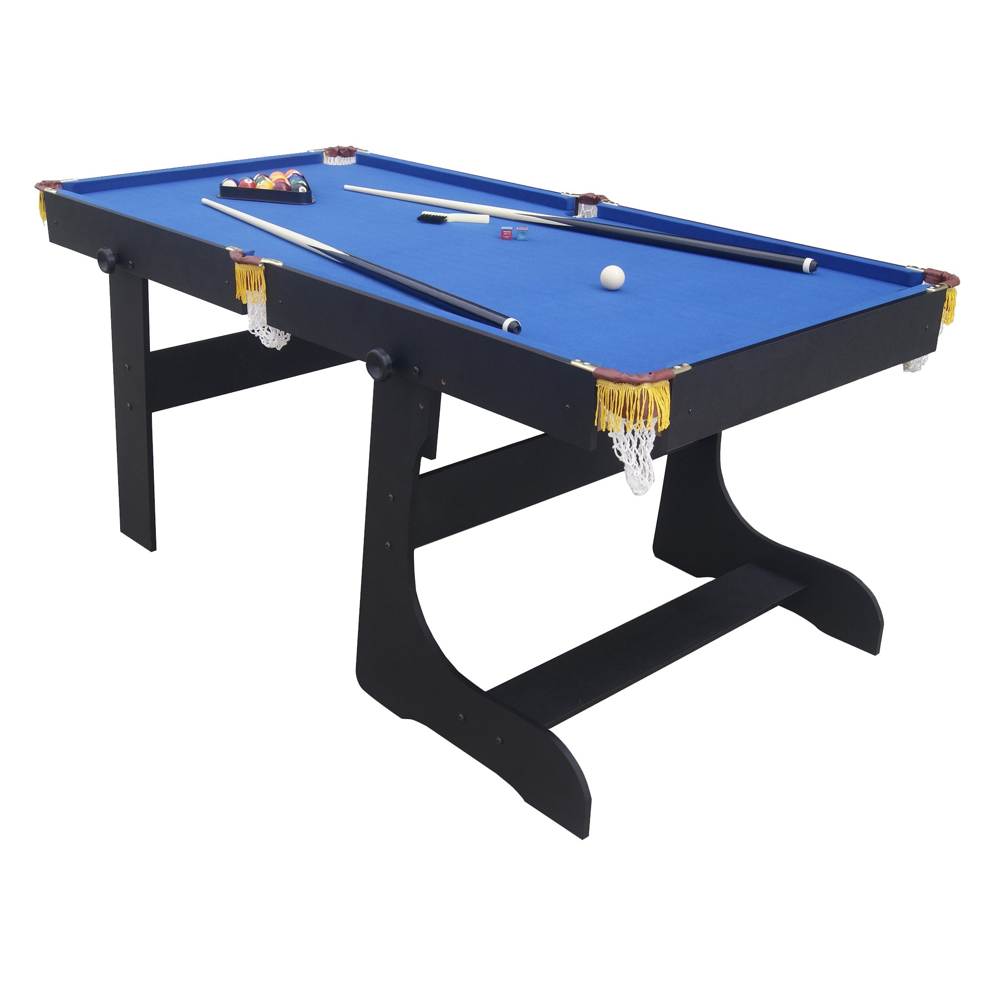 Nordic Games poolbord 6ft, sammenklappeligt 78,7 x 91,4 x 182,9 cm