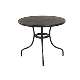 Venture Design Nicke spisebord i sort stål Ø90 cm