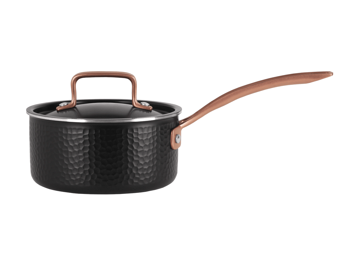 Pepper kasserolle med låg sort 18 cm