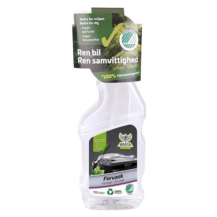 Basta Greenline forvask svanemærket 710 ml | Bilpleje | Biltilbehør