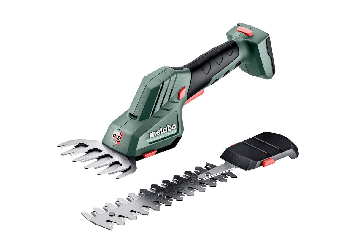 Metabo busk- og græssaks PowerMaxx SGS 12 Q uden batteri og lader