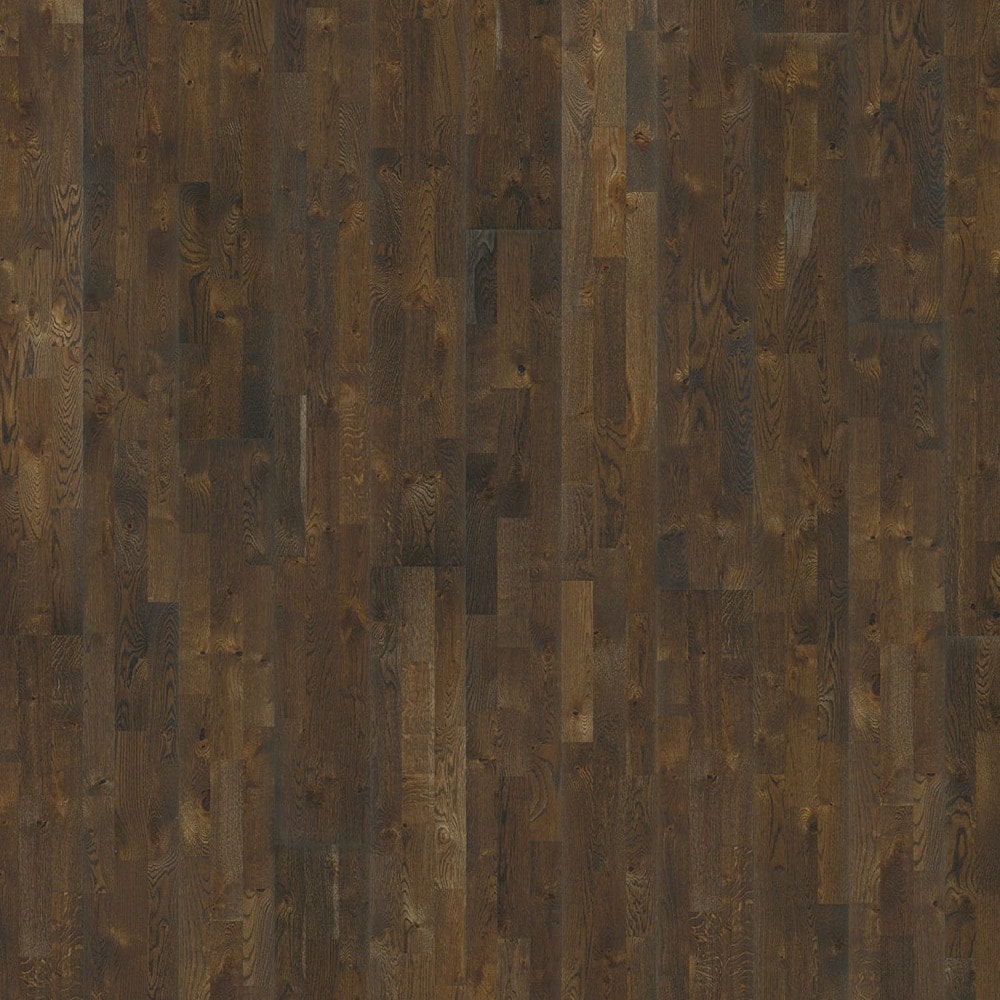 Kährs Soil Røget Børstet Eg parketgulv 3-stavs olie pakke à 2,91 m2