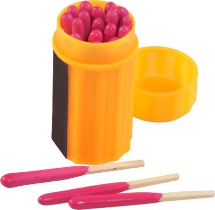 Vandsikre tændstikker, 20 stk.