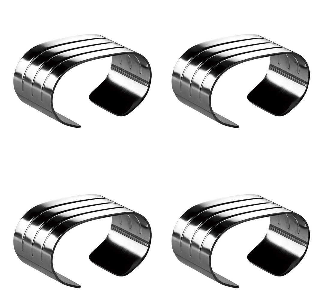 Aida Groovy servietring 4 stk.