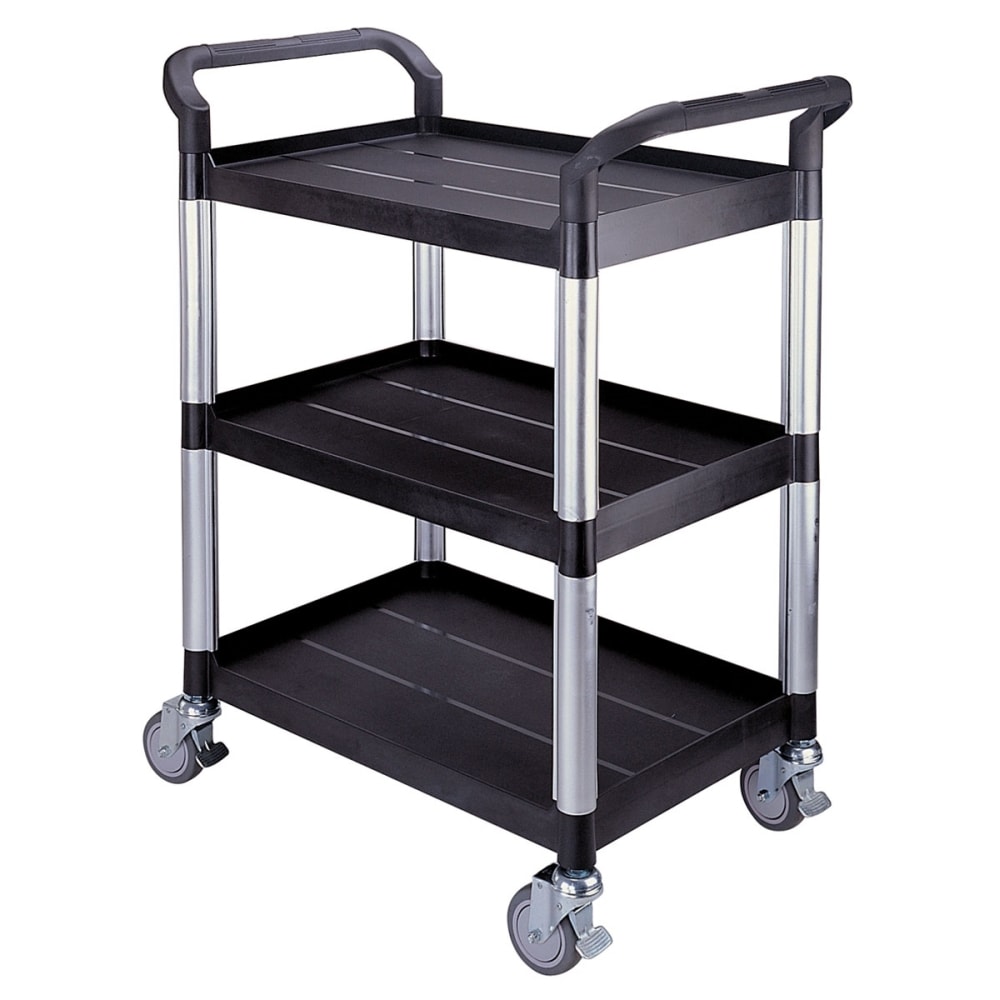 Matador serveringsvogn sort/alu 3 hylder maks. 250 kg