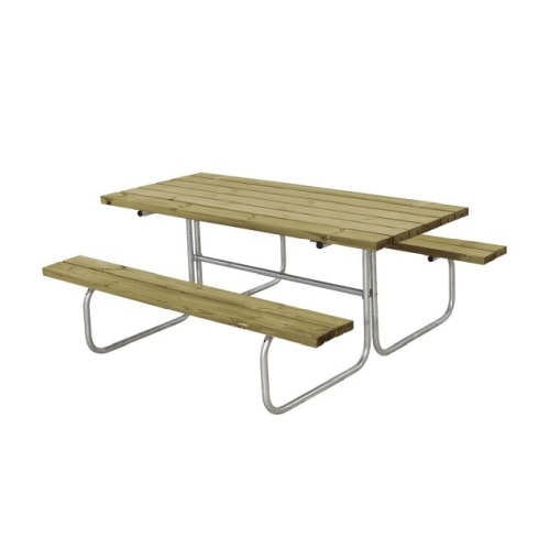 Plus Classic bord/bænkesæt i trykimprægneret træ