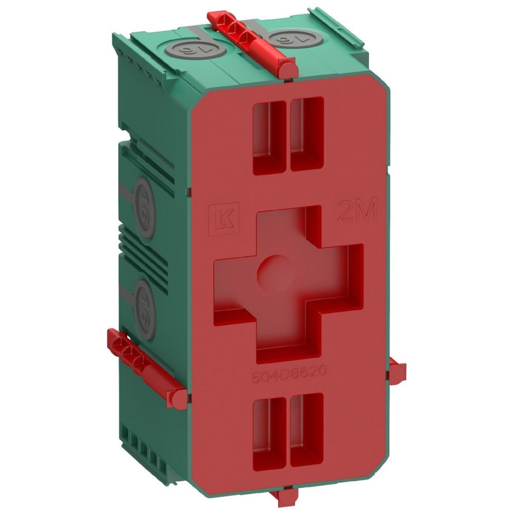 LK Fuga Air indmuringsdåse grøn 2 modul