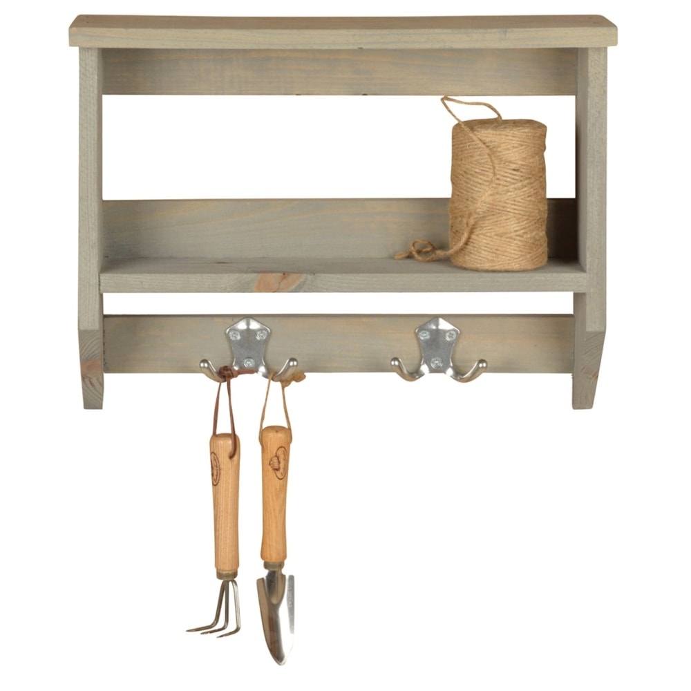 Esschert Design plantehus, væghængt med ophængskroge