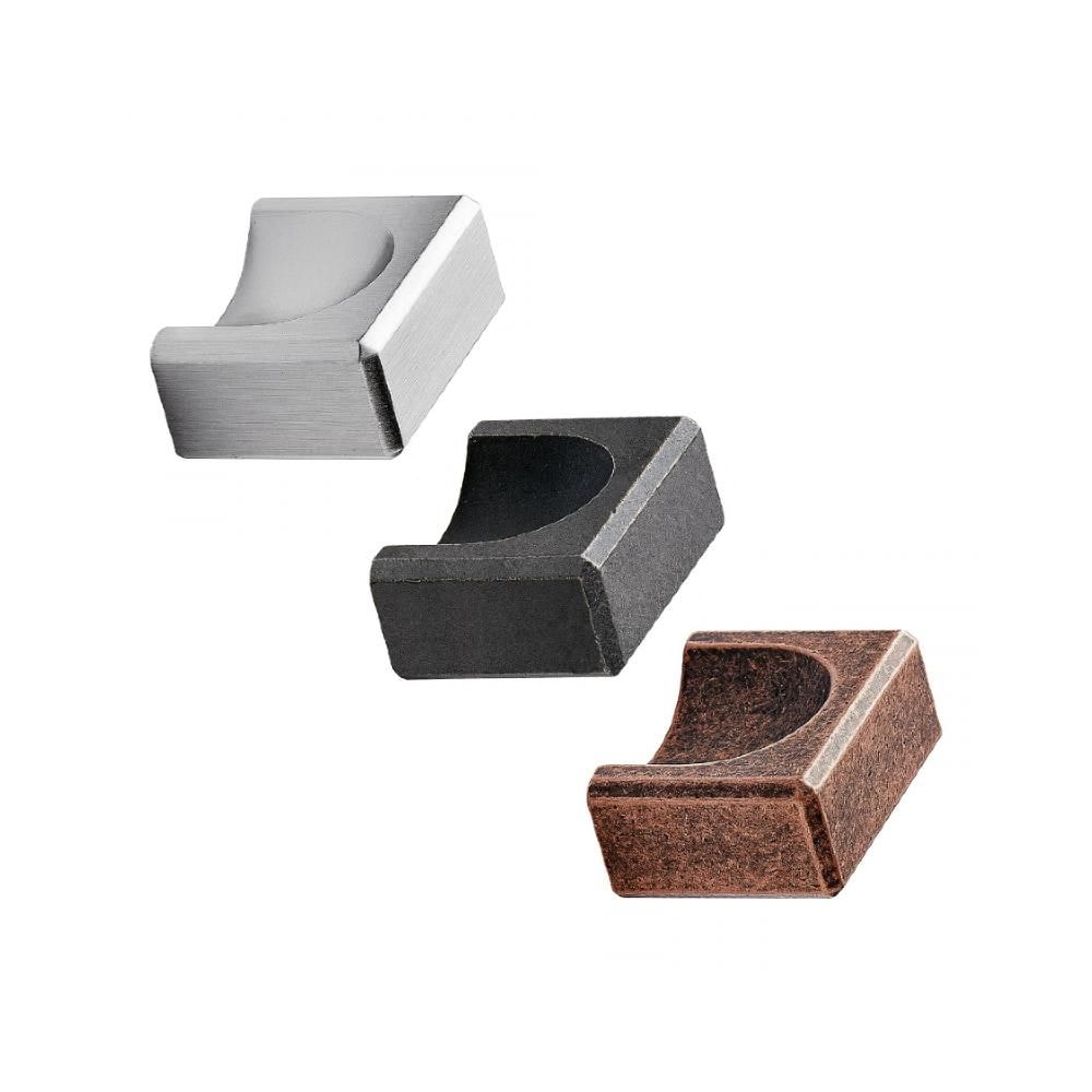 Beslag Design Fold knop antik grå - Håndtag, Indretning til hjemmet