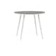 Venture Design Break spisebord i hvid alu/grå aintwood