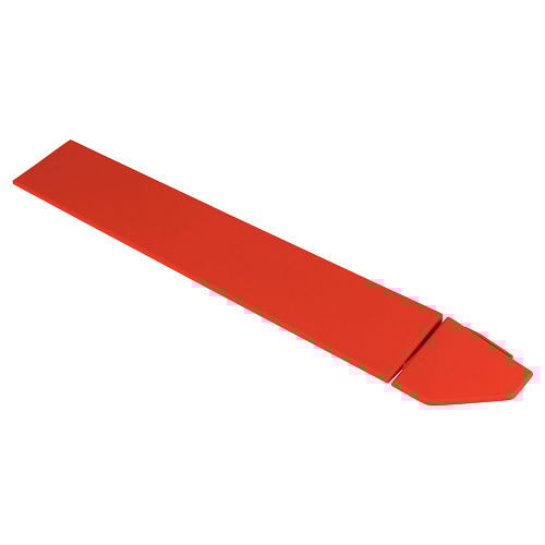Hestraplattan Hestra hjørneliste racing red 355 x 55 x 12 mm pakke med 2 stk